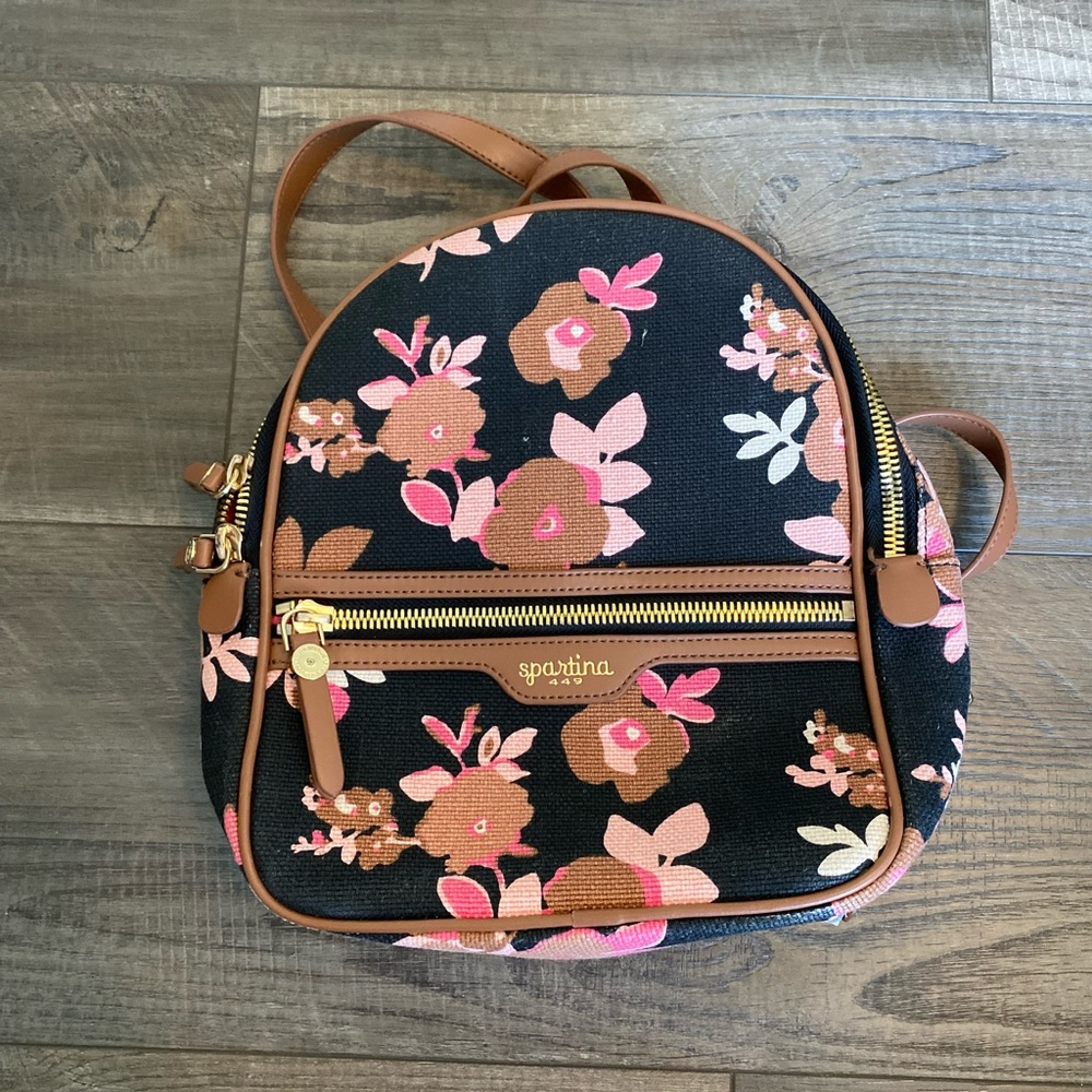 Spartina 449 backpack purse with matching wristlet wallet